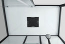 Gesloten douchecabine SKY3 120x80x225 kitvrij zwart