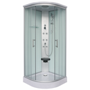 Gesloten douchecabine kwartrond 90x90x215 kitvrij Rumba