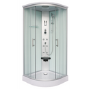 Gesloten douchecabine kwartrond 90x90x215 Scala wit kitvrij