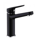 Wastafel mengkraan Sanosoho black mat zwart