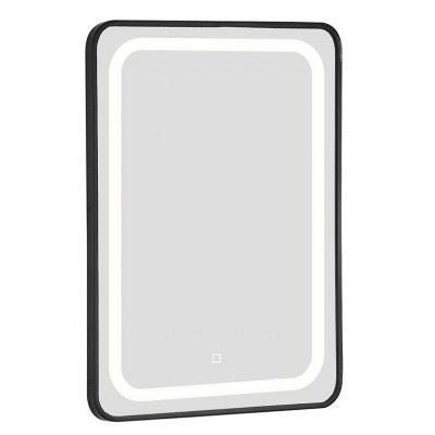 Badkamer LED spiegel 60x80 SOHO black mat zwarte lijst