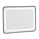 Badkamer LED spiegel 60x80 SOHO black mat zwarte lijst