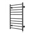 Elektrische handdoek radiator Soho Black 135Watt mat zwart