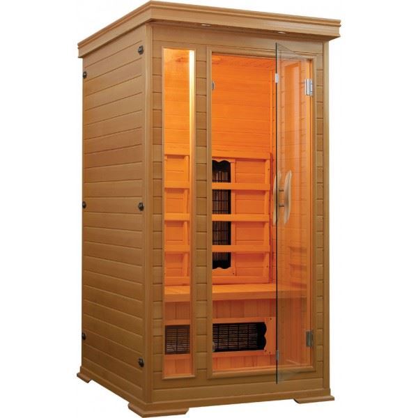 Sauna Punto 94x101x190 1350W 1 persoons infrarood