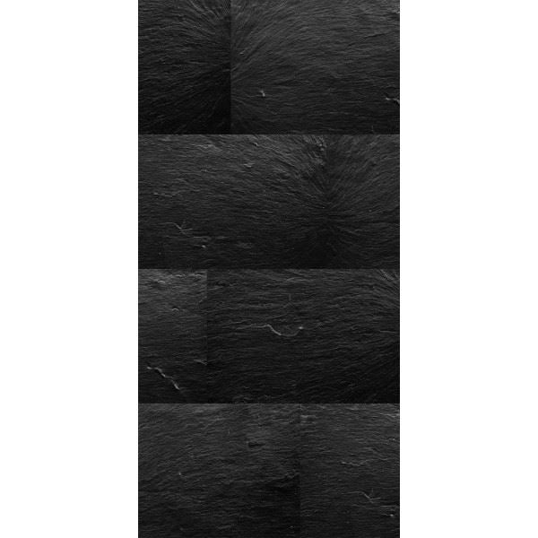 Sanowall muurafdekking wandplaat Slate Zwart 105x210x0,3cm
