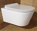 Rimfree toiletpot 54cm Luzi easy flush + slim zitting