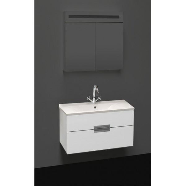 Badmeubel 70x52cm Sanotechnik Rave glans wit