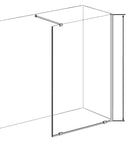 Douchewand 140x195 antikalk Sanotechnik Freedom II