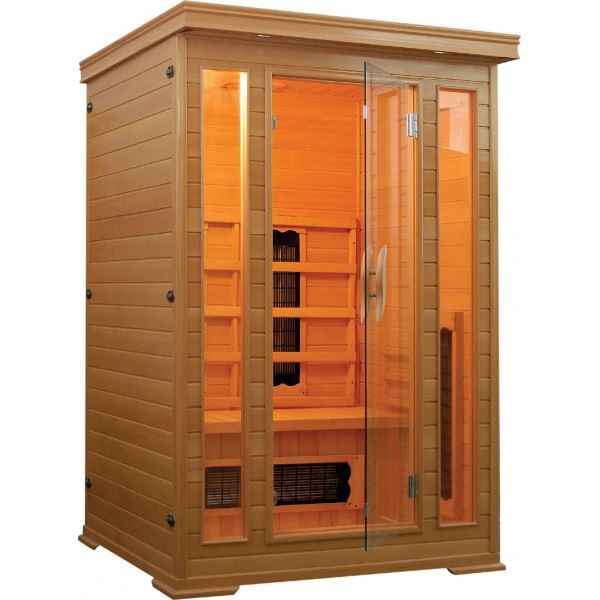 Sauna Carmen 124x116x190cm 1750W 2 persoons infrarood
