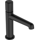 Lage wastafel mengkraan mat zwart Laveo Pretto