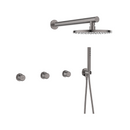 Inbouw doucheset 3 knops grafiet Laveo Pretto