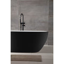 Sanotechnik vrijstaand ligbad 170x80 zwart wit Manhatten