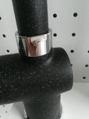 Hoge keukenkraan zwart Laveo Vega