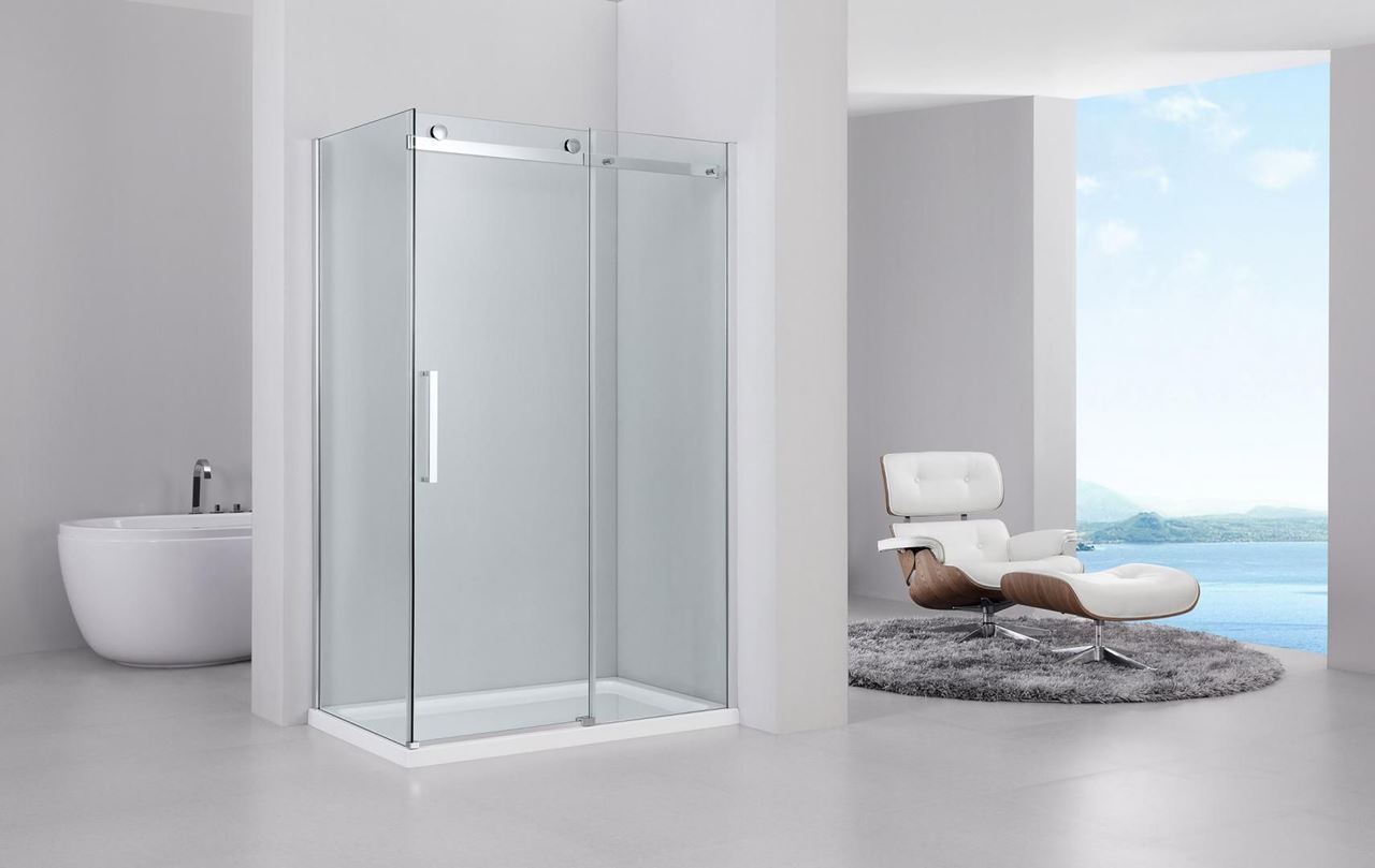 Douchecabine 120x80 met schuifdeur Sanotechnik Ela