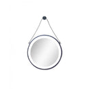 Badkamerspiegel 60 rond SOHO black mat zwart LED verlichting in spiegel