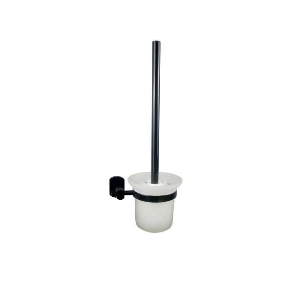 Toiletborstelhouder mat zwart Sanotechnik Soho Black