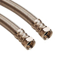 Flexibele aansluitslangset toevoer 1/2"x1/2"binnen 100cm