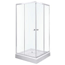 Douchecabine 90x90x196 vierkant met douchebak Kerra Olga