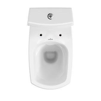 Duoblok staand toilet rimfree Cersanit Carina compact