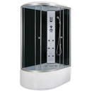 Gesloten douchecabine douchebad Jukon 120x80x222 rechts