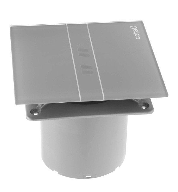 Automatische badkamer ventilator 100mm zwart 8W E-100GBTH
