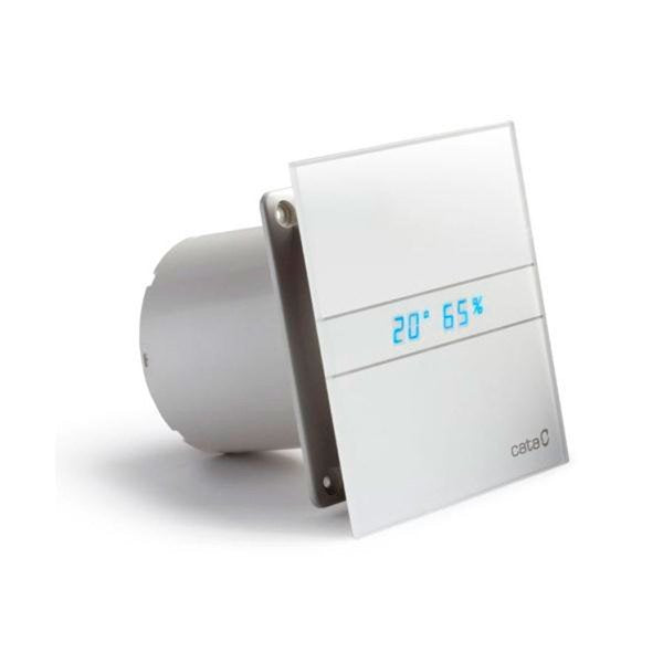 Automatische badkamer ventilator 120mm wit 11W E-120GTH