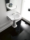 Retro keramische wastafel 56x46,5cm