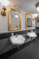 Retro keramische wastafel 69x52cm