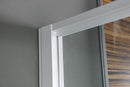 Amico douche nisdeur verstelbaar 70-82cm wit profiel