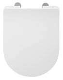 Hangende toiletpot Paula wit 35,5x35,5x50 wandcloset met spoelrand