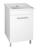 Keramische meubel wastafel Sava met kraangat