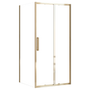 Douchecabine glans goud met schuifdeur Rea Rapid Slide