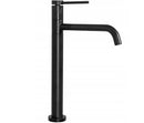 Hoge wastafelkraan mat zwart Rea Lugano Slim Line