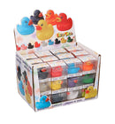 Display-doos badeend Endy p/st in doosje 36 assorti