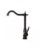 Retro keukenkraan mat zwart Rea Bona Old Black