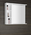 Zoja bovenkast tbv. spiegel 20x70x12cm wit