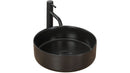 Waskom keramiek Sami rond 36cm mat zwart