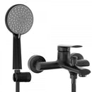 Badkraan Rea Buzz inclusief handdouche en opsteek mat zwart