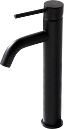 Hoge wastafelkraan mat zwart Rea Lungo