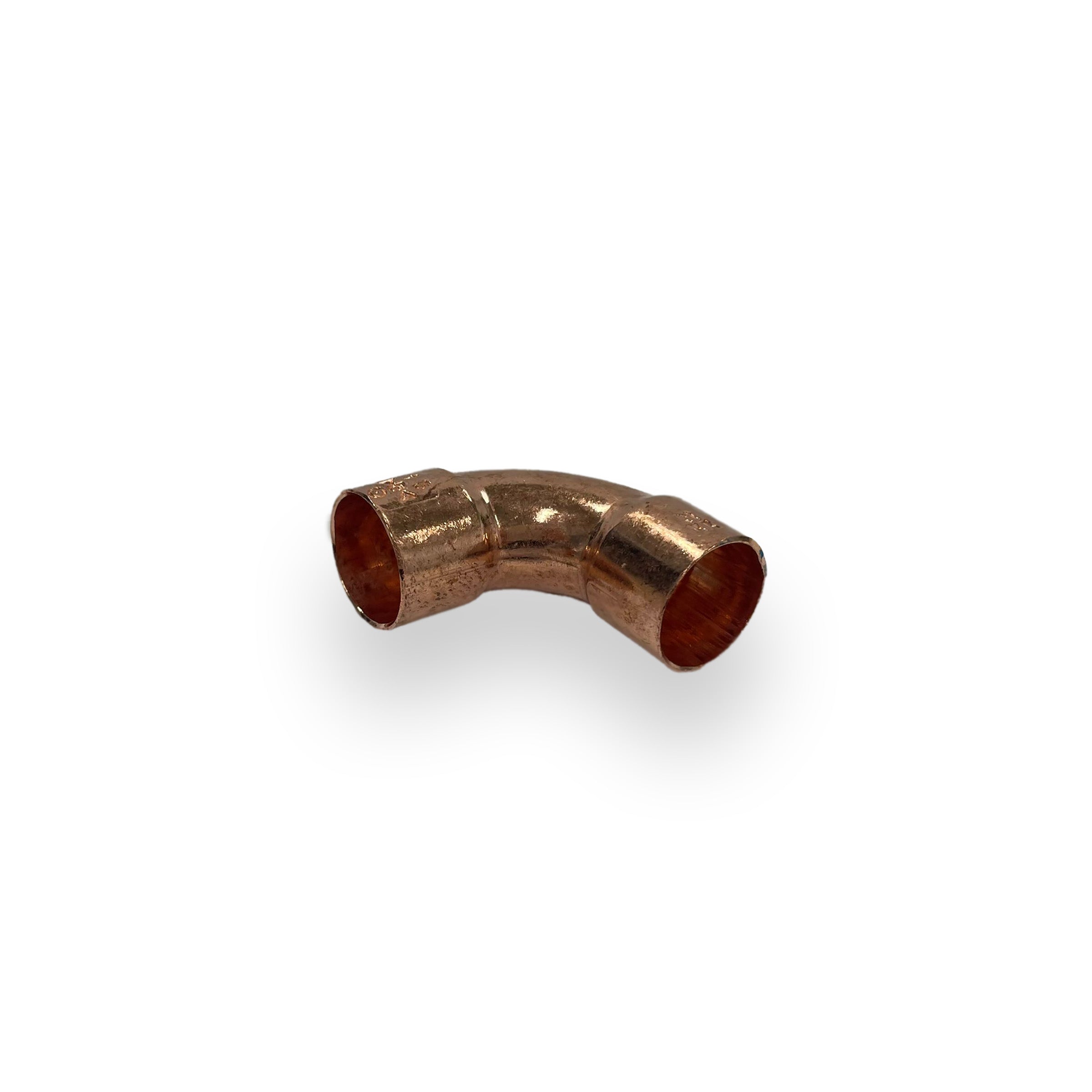 Bocht roodkoper 15 x 15 mm 90°