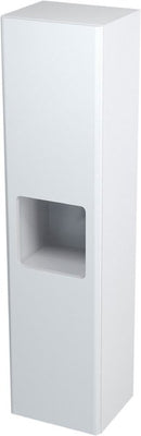 Greeploze kolomlost Ella hoogglans wit 35x140x30cm L/R hoogglans wit