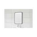 Badkamer LED spiegel 60x80 SOHO black mat zwarte lijst