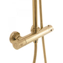 Opbouw doucheset glans goud met thermostaatkraan Bliss