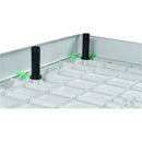 Frontpaneel tbv Sanotechnik SMC vierkante douchebak SC9090S