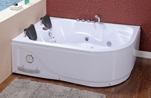 Whirlpoolbad 120x180x66 Carmen hoekbad rechts
