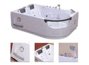 Tweepersoons Whirlpoolbad 180x123cm Creativa 666P