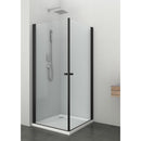 Nisdeur 70x195cm mat zwart profiel met NANO antikalk coating Sanotechnik Young