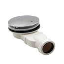 Douchebak sifon extra vlak voor gat rond 90 hoogte 6,5cm