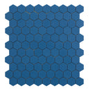Tegel Hexagon Marine Blue 3,5x3,5cm Mozaïek