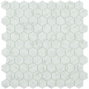 Tegel Hexagon Statuario 3,5x3,5cm Mozaïek
